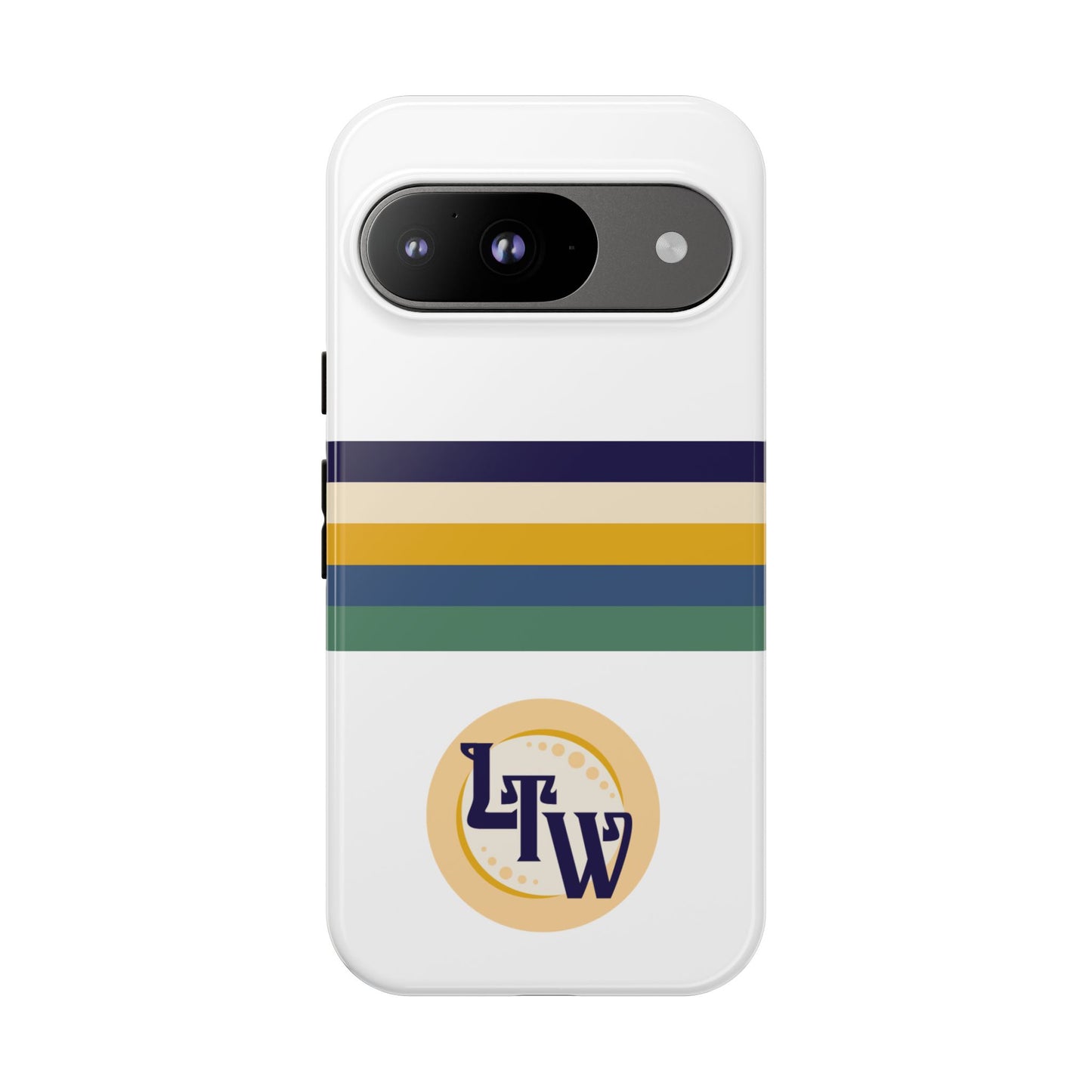 LTW Color Stripe and Monogram Tough Phone Case - Google Pixel