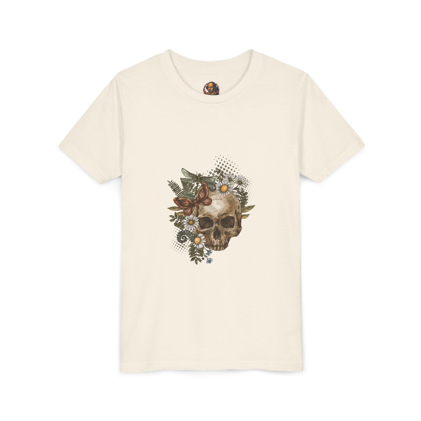 Goblincore Skull Youth Short Sleeve Tee