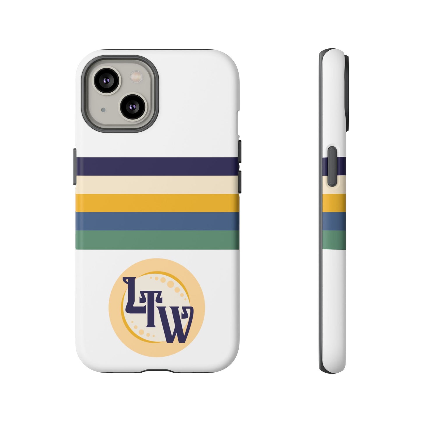 LTW Color Stripe and Monogram Tough Phone Case - iPhone