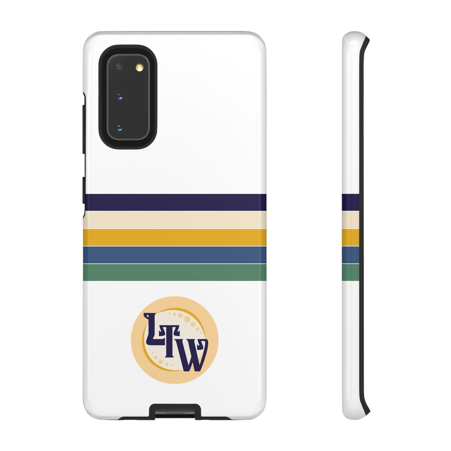 LTW Color Stripe and Monogram Tough Phone Case - Samsung