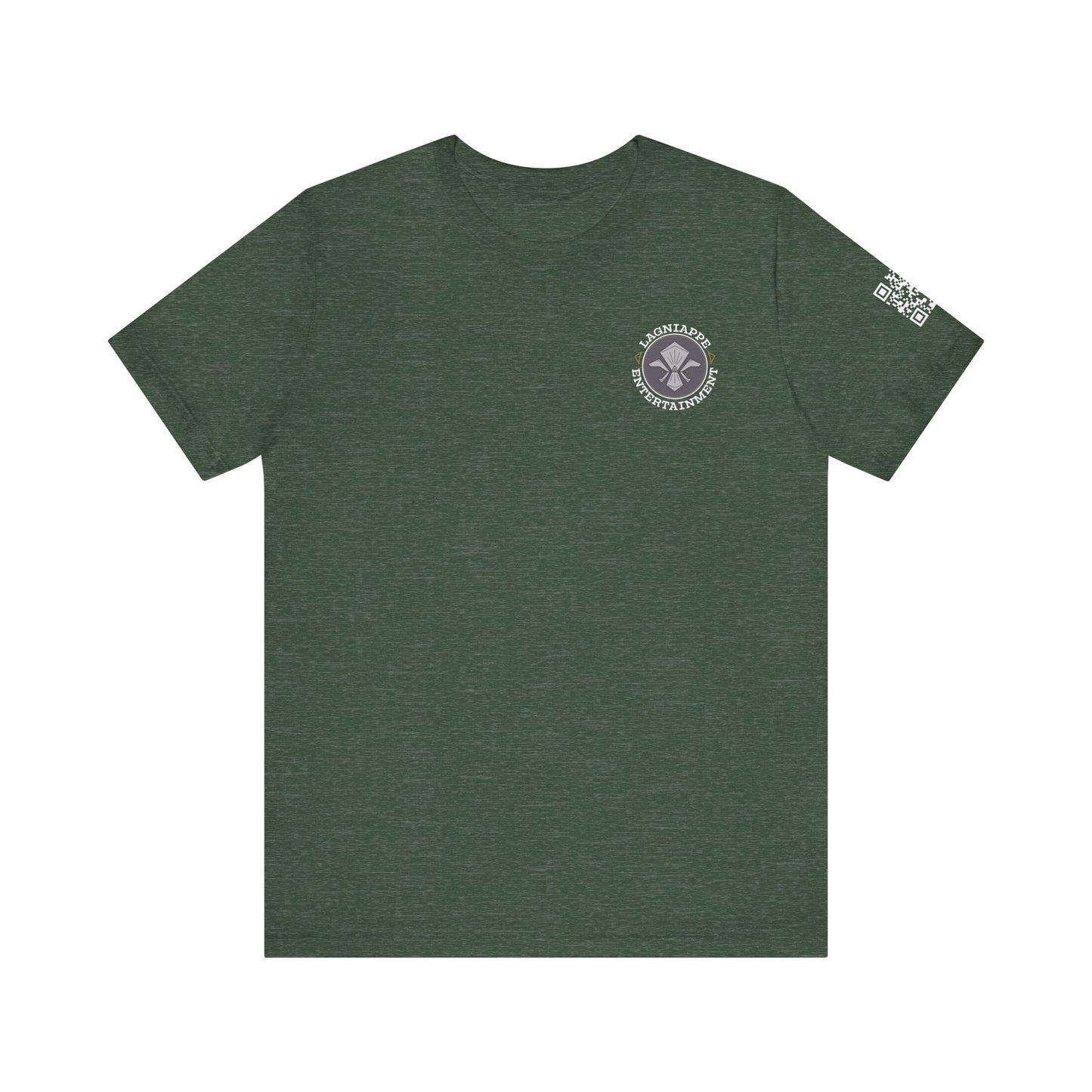 Lagniappe Entertainment Light Color Logo - Unisex Graphic Tee for Music Lovers, Casual Wear, Concerts, Gifts for Him/Her, Everyday T-Shirt