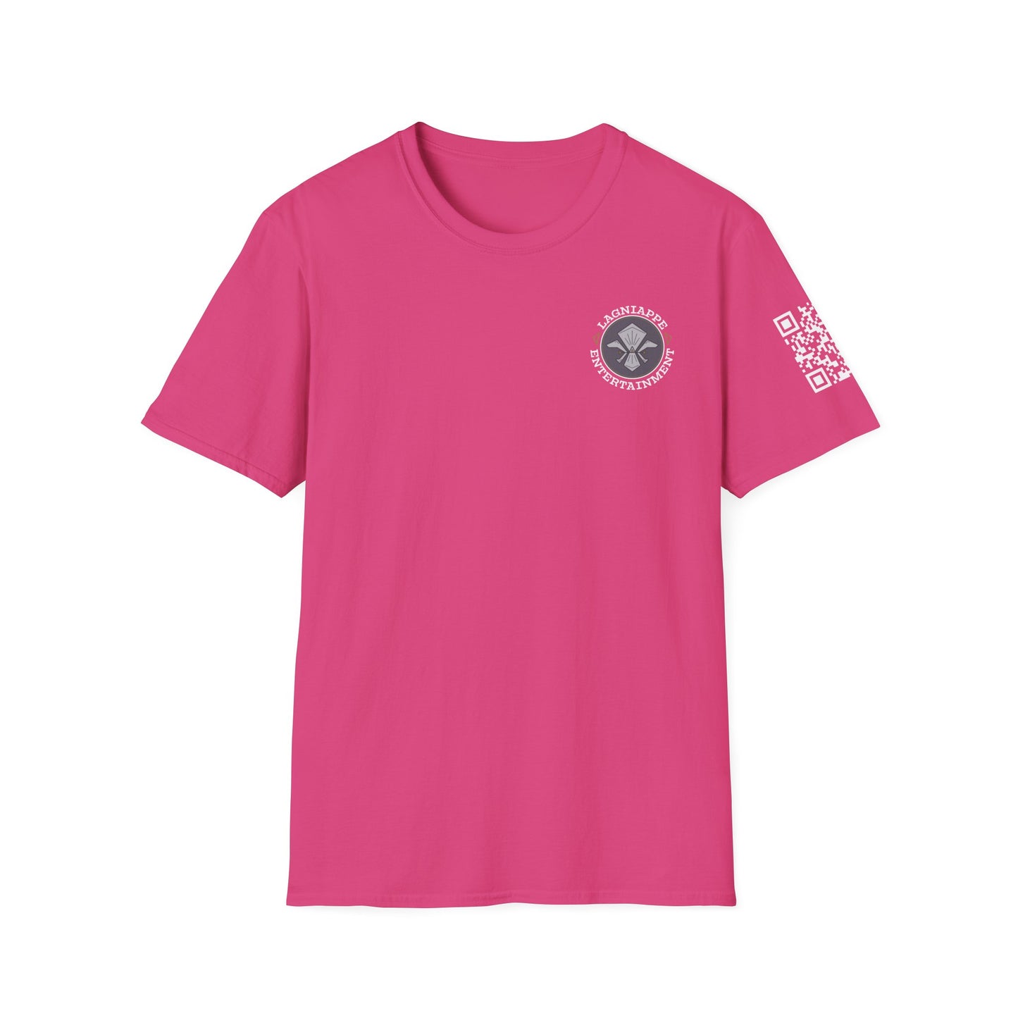 Lagniappe Entertainment Light Color Logo - Unisex Graphic Tee for Music Lovers, Casual Wear, Concerts, Gifts for Him/Her, Everyday T-Shirt