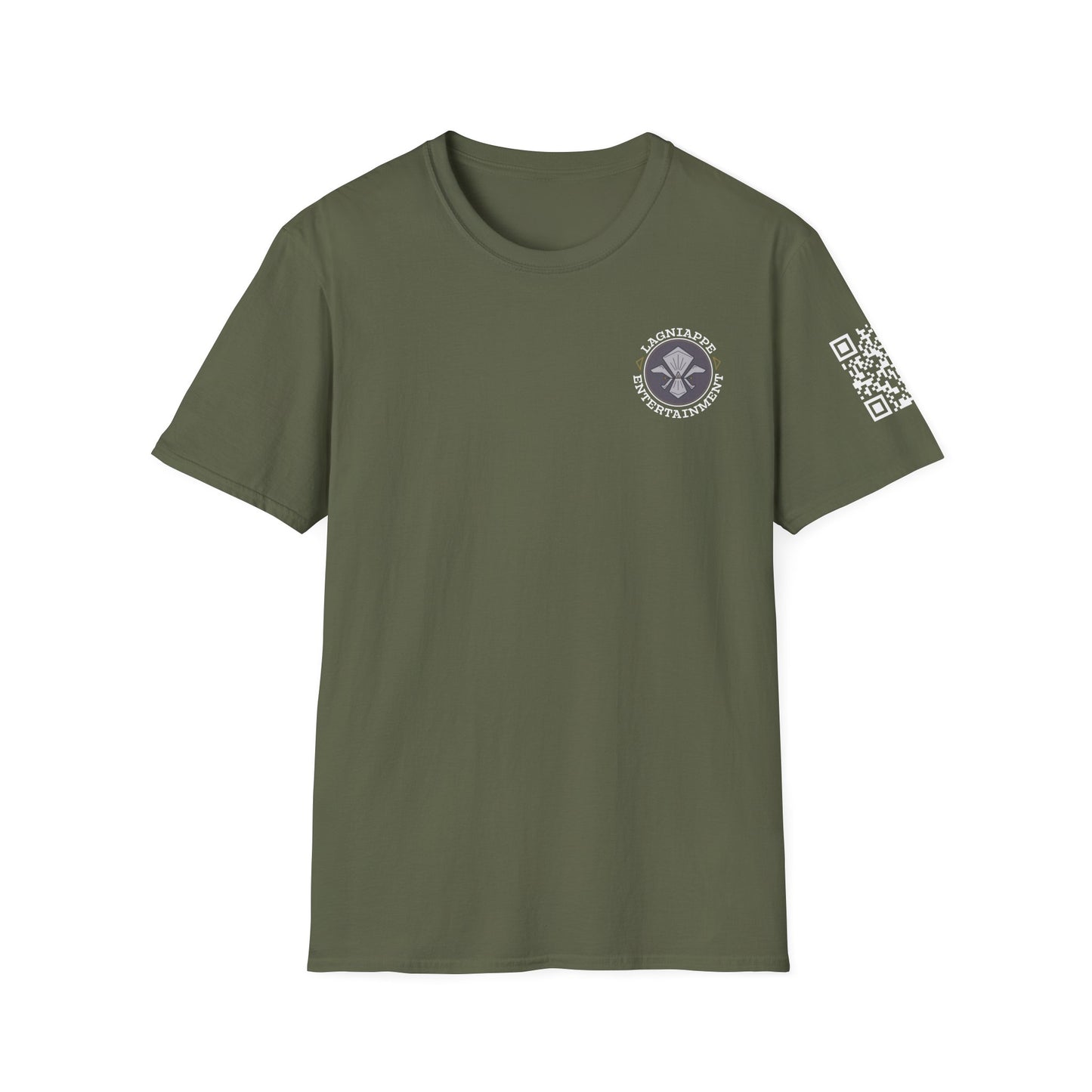 Lagniappe Entertainment Light Color Logo - Unisex Graphic Tee for Music Lovers, Casual Wear, Concerts, Gifts for Him/Her, Everyday T-Shirt