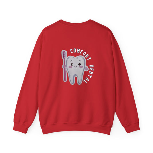 Comfort Dental Back Logo Crewneck Sweatshirt Unisex