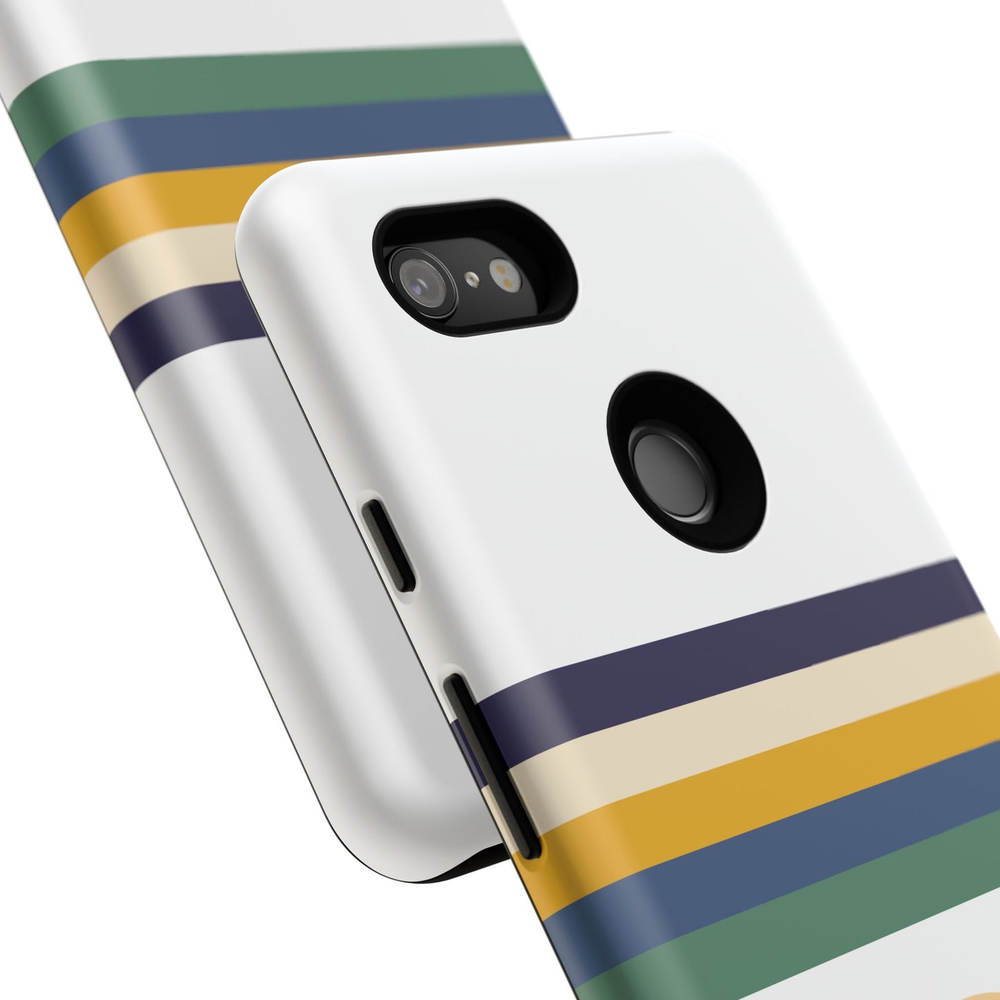 LTW Color Stripe and Monogram Tough Phone Case - Google Pixel