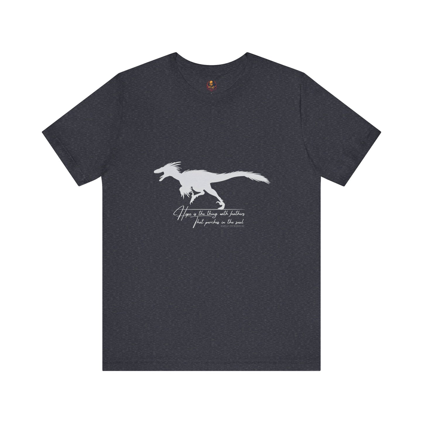 Hope is the thing with feathers Unisex Tee