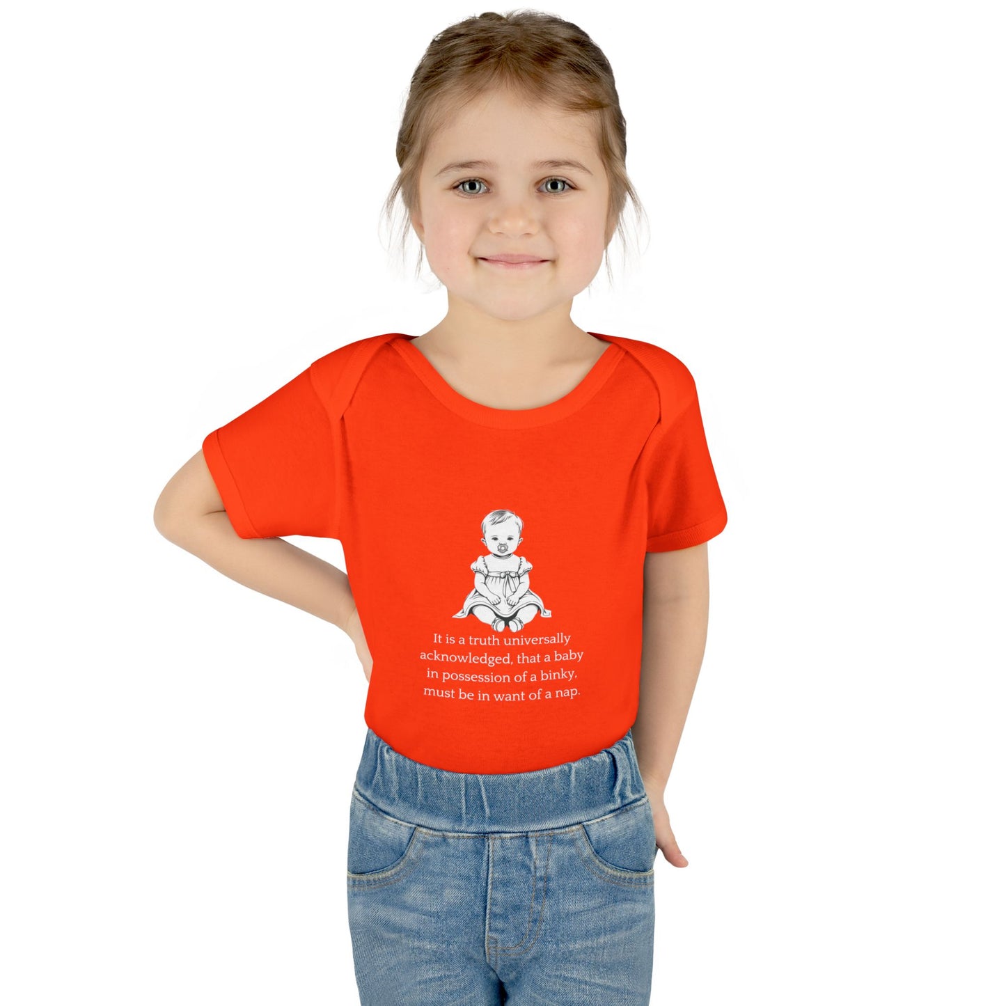 Little Jane Words Infant Onesie