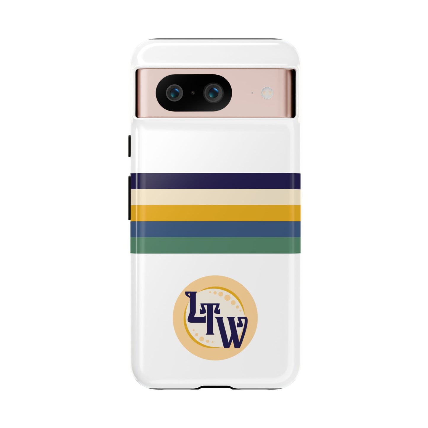 LTW Color Stripe and Monogram Tough Phone Case - Google Pixel