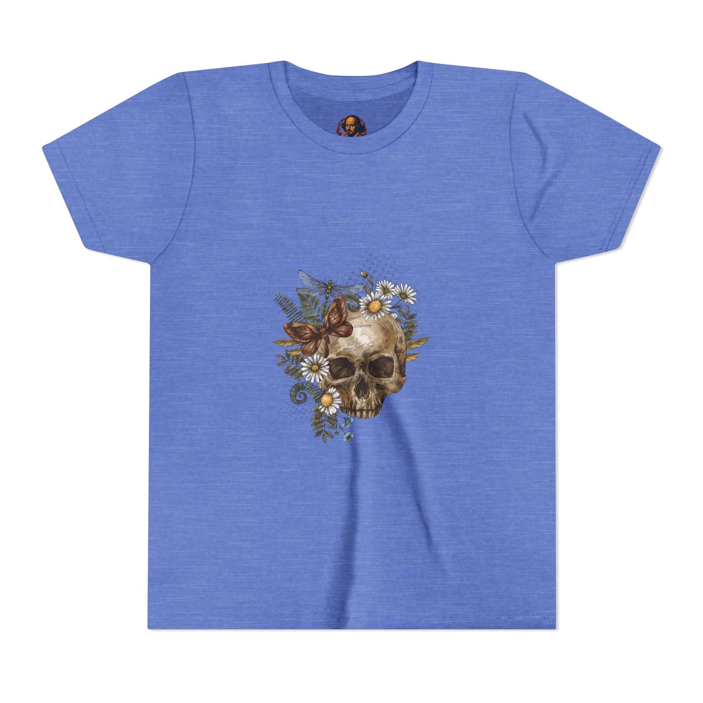 Goblincore Skull Youth Short Sleeve Tee