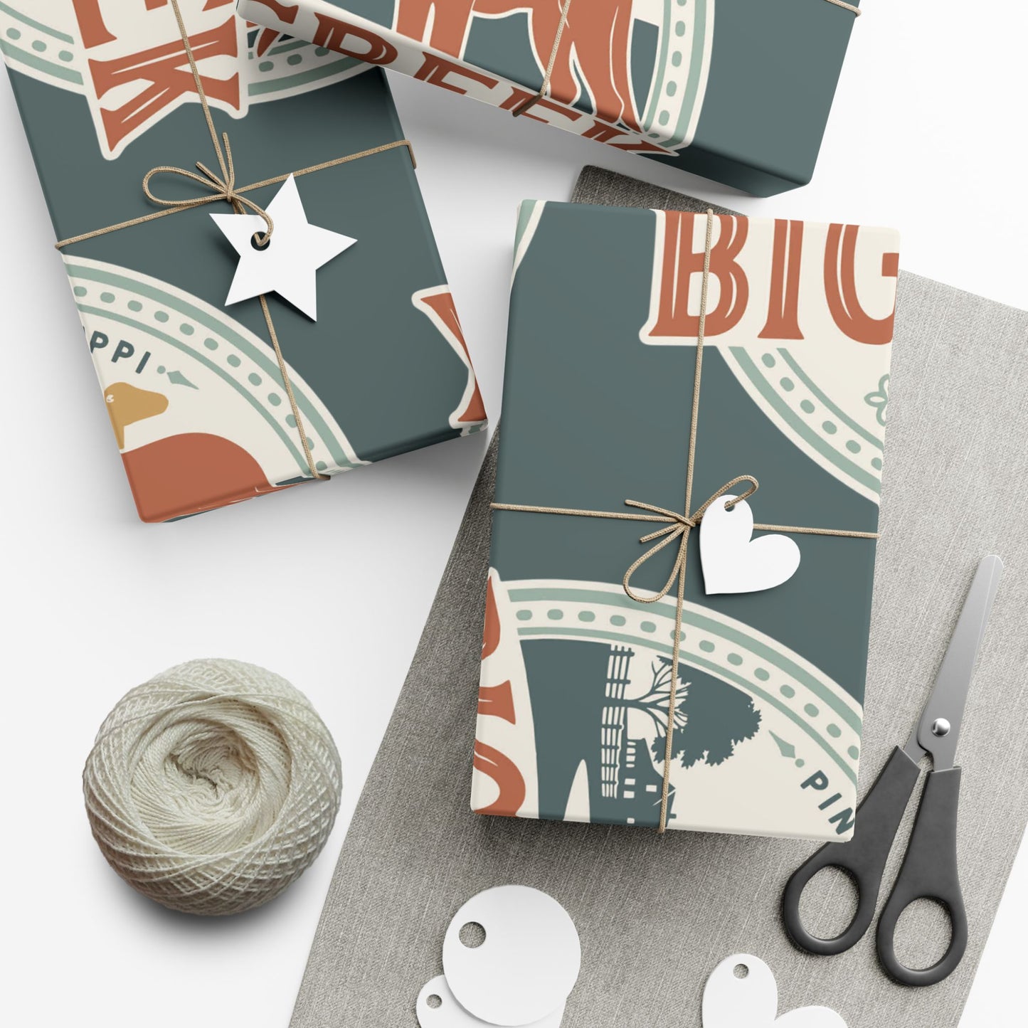 Big Creek Farm Gift Wrap Paper