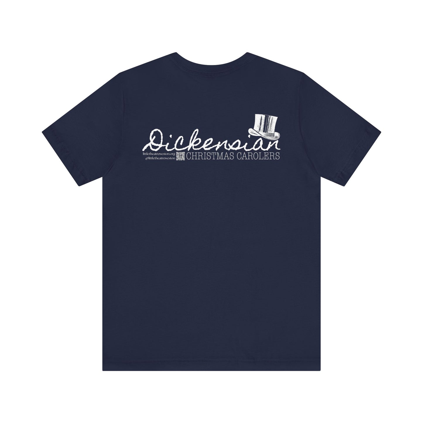Dickensian Christmas Carolers Unisex Tee