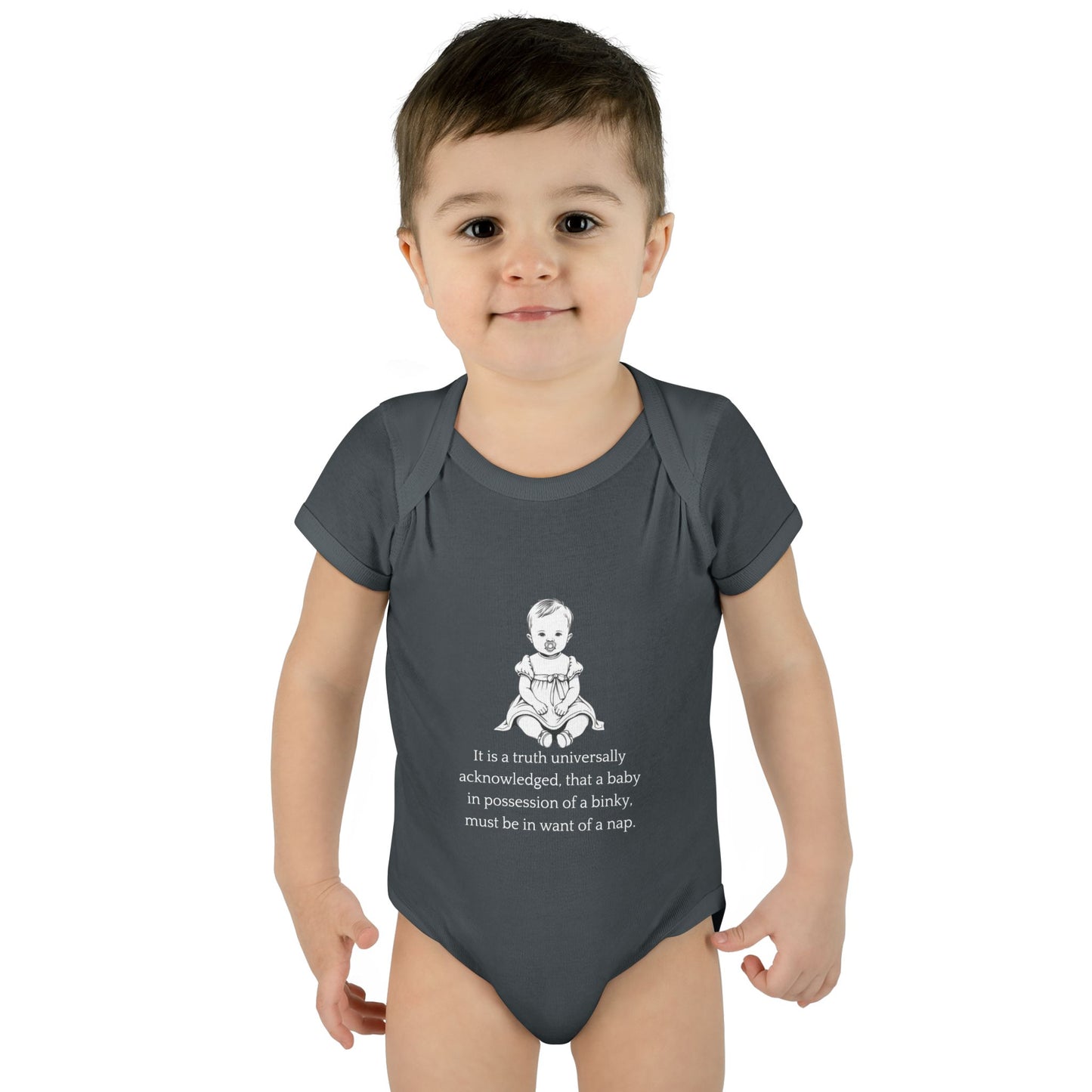 Little Jane Words Infant Onesie