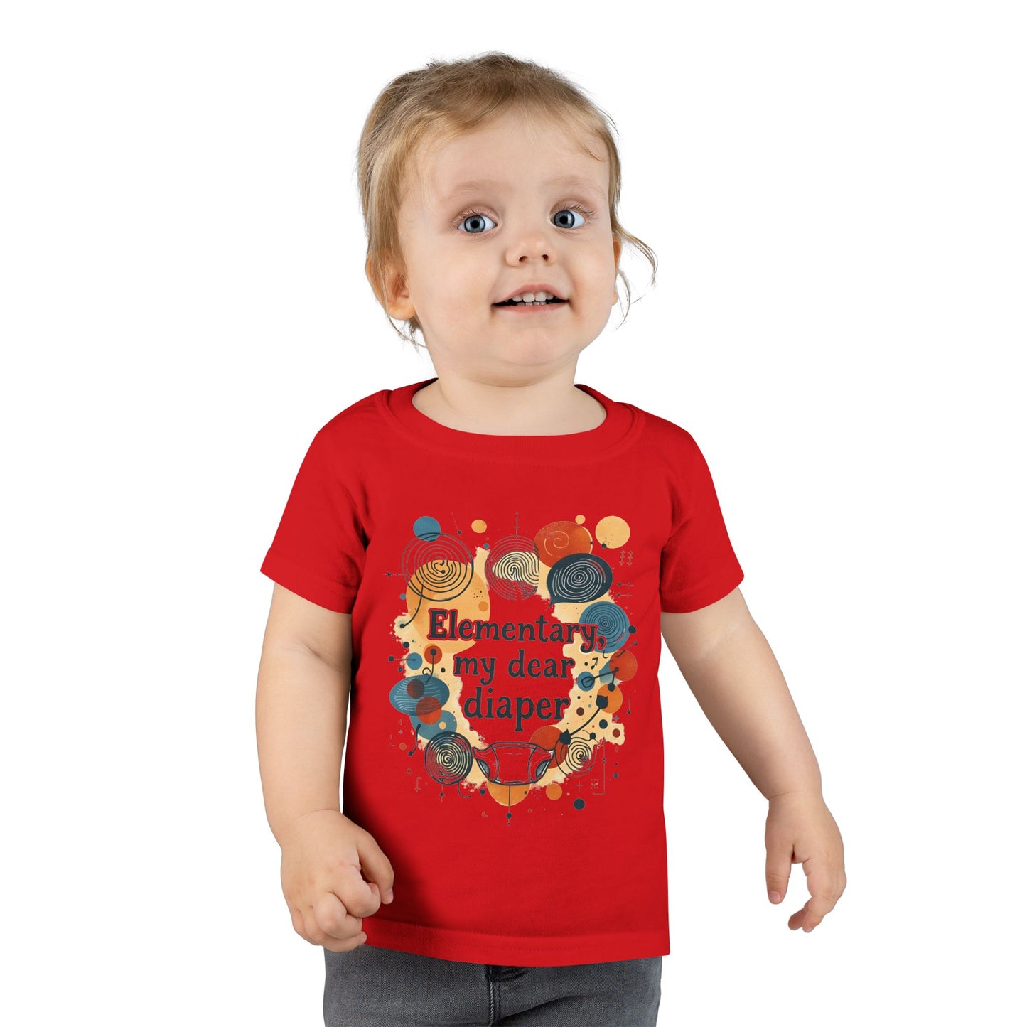 Elementary, My Dear Diaper Toddler Tee