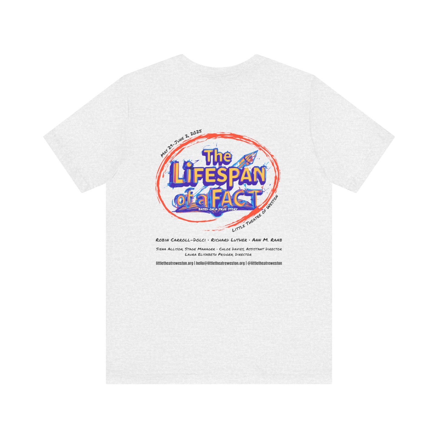 2025 Lifespan of a Fact Unisex Tee