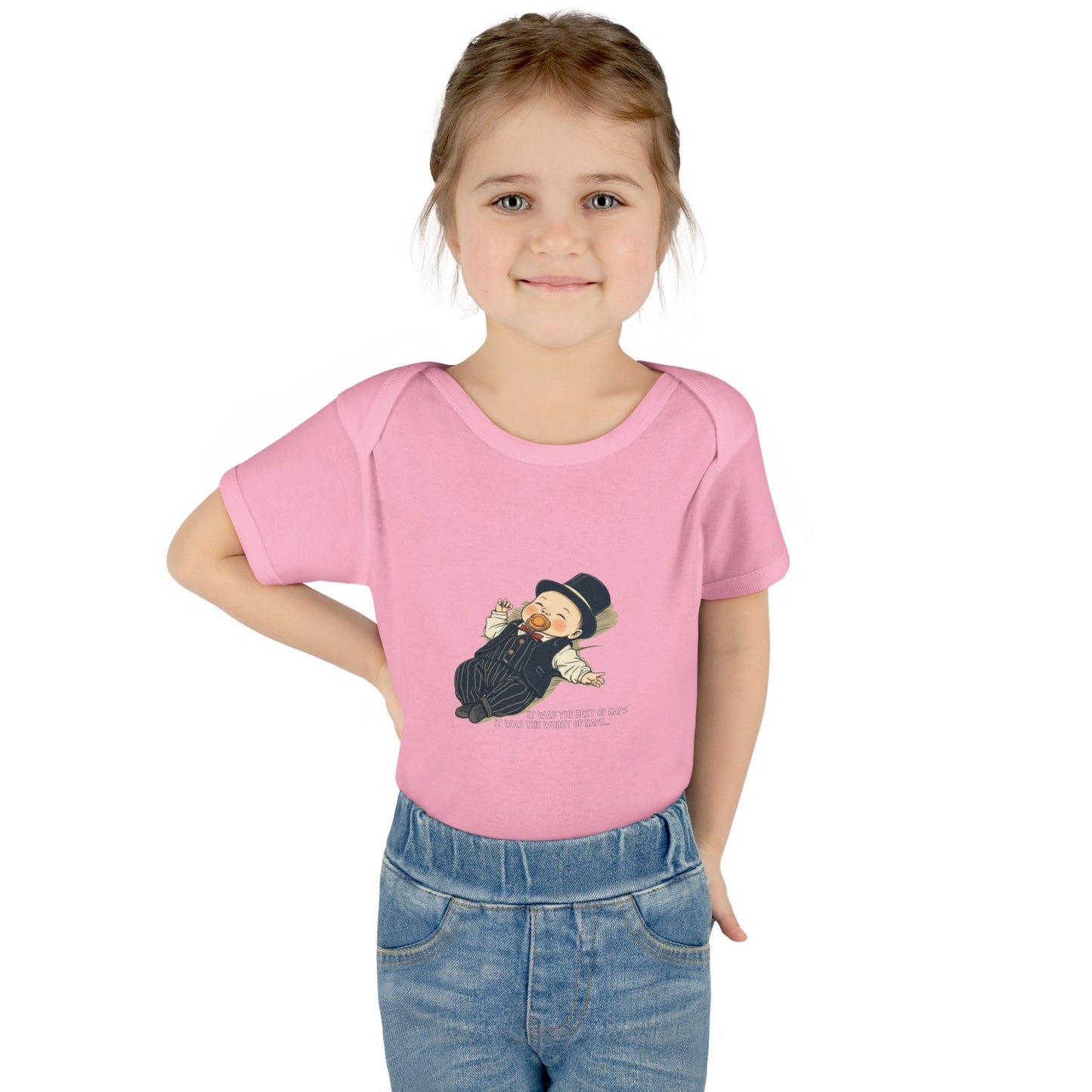 Little Dickens Words Infant Onesie