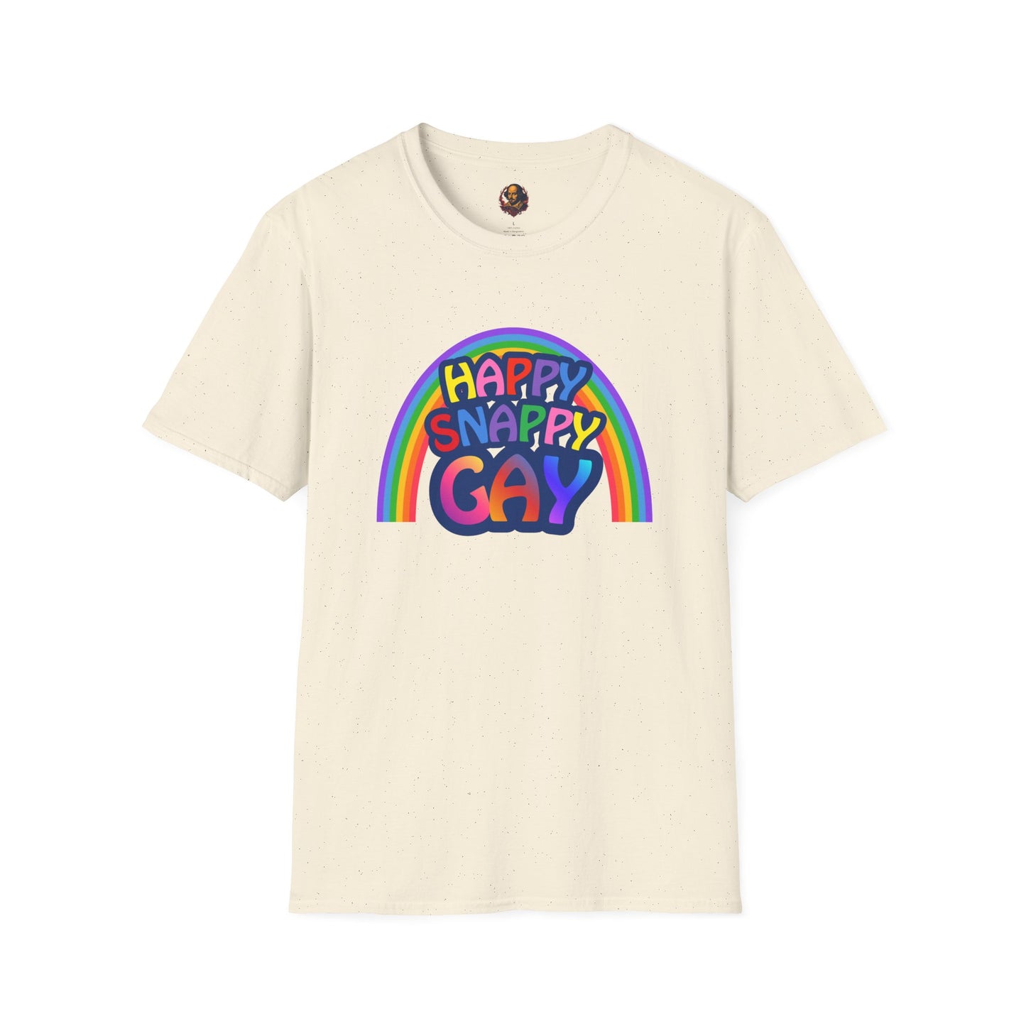 Happy Snappy Gay Rainbow Unisex Tee