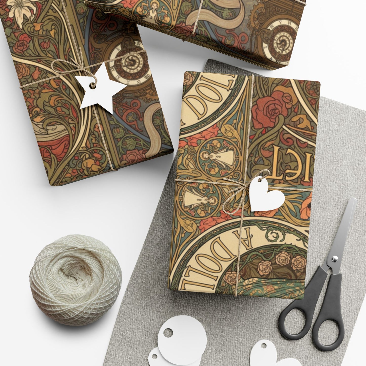 Art Nouveau Classics Gift Wrap Paper