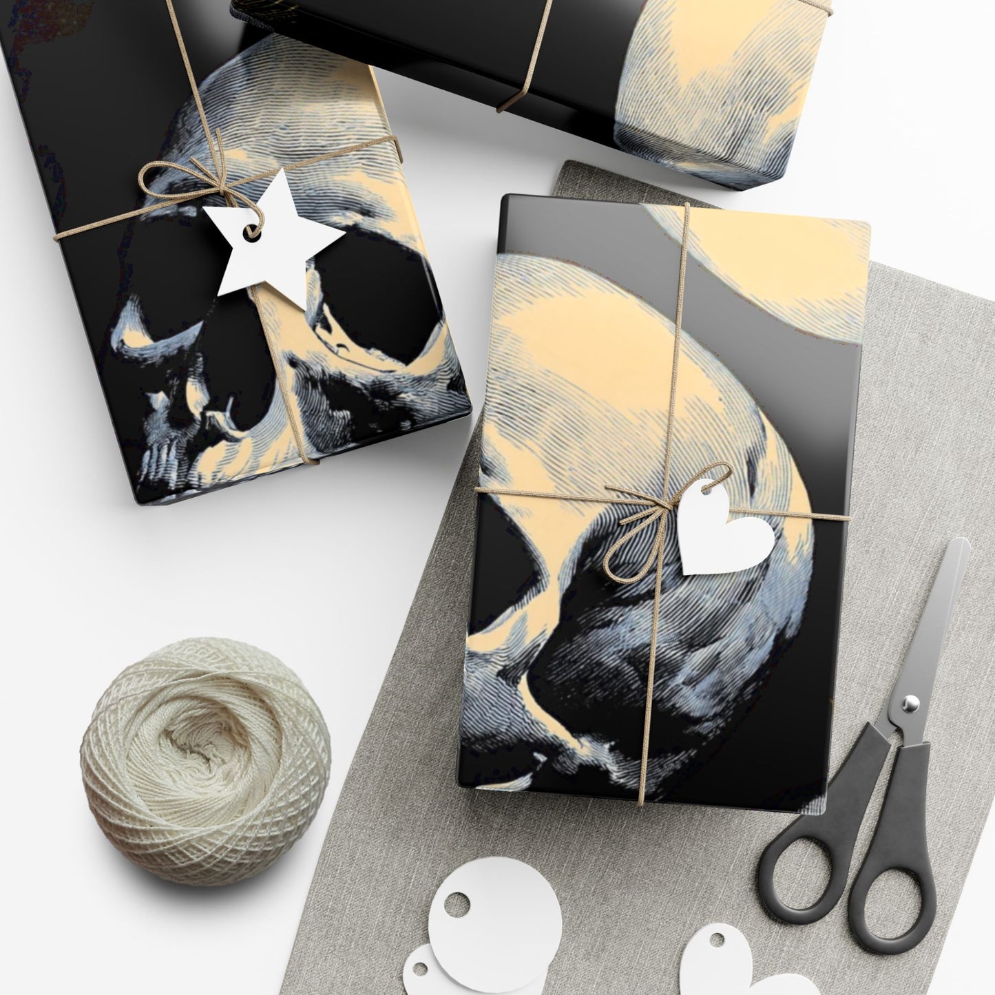 Skull Gift Wrap Paper