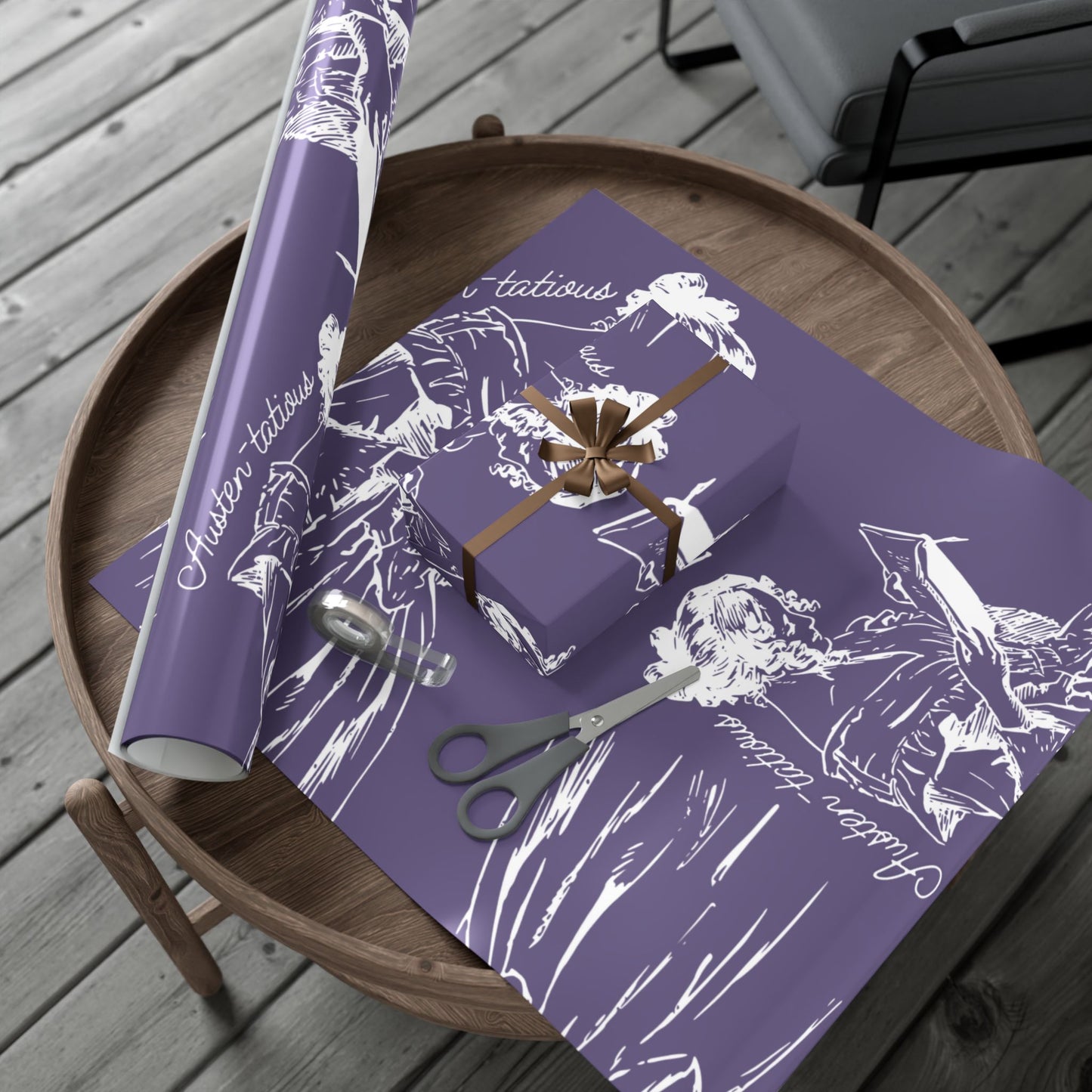 Austen-tatious Gift Wrap Paper