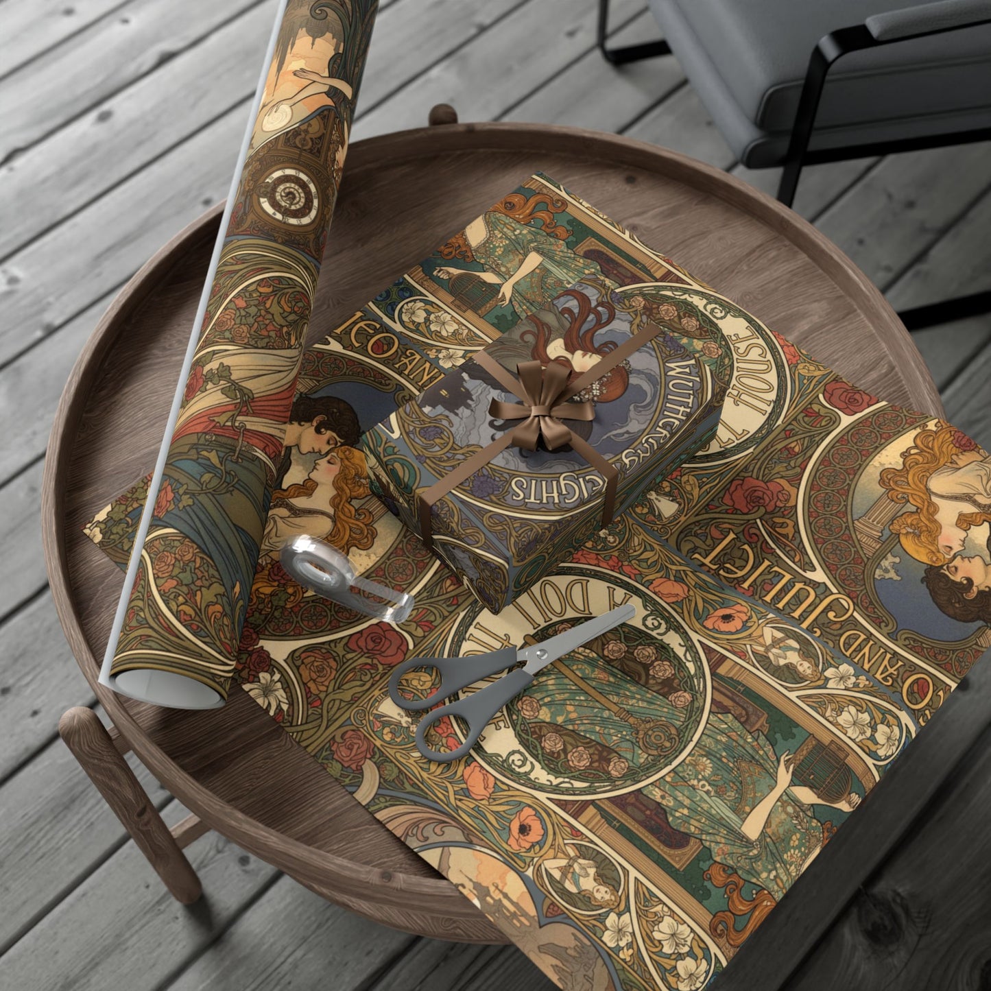 Art Nouveau Classics Gift Wrap Paper