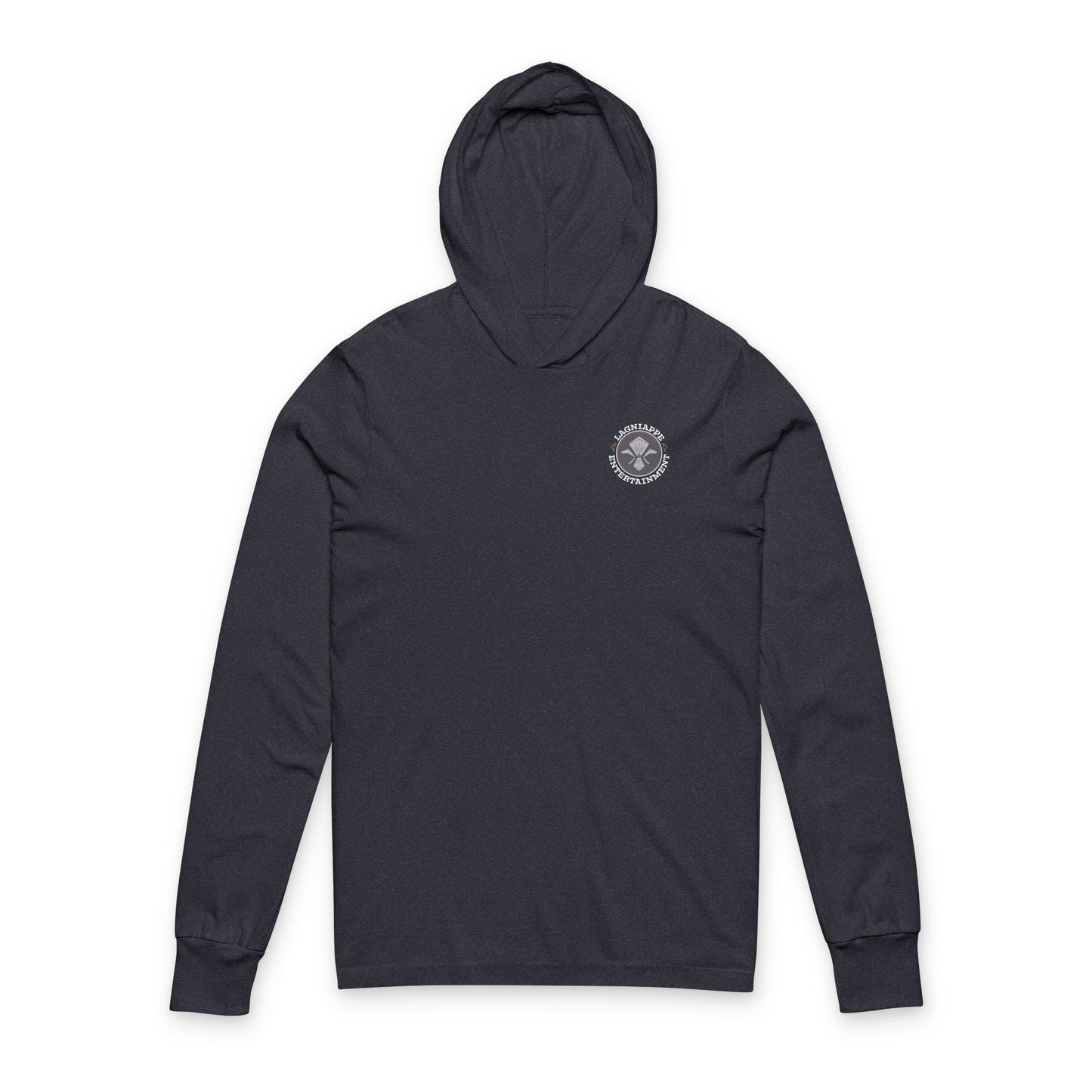 Lagniappe Entertainment Light Color Logo - Hooded Long-Sleeve Tshirt