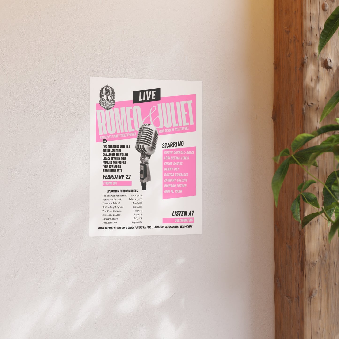 2026 SNP Romeo+Juliet Poster