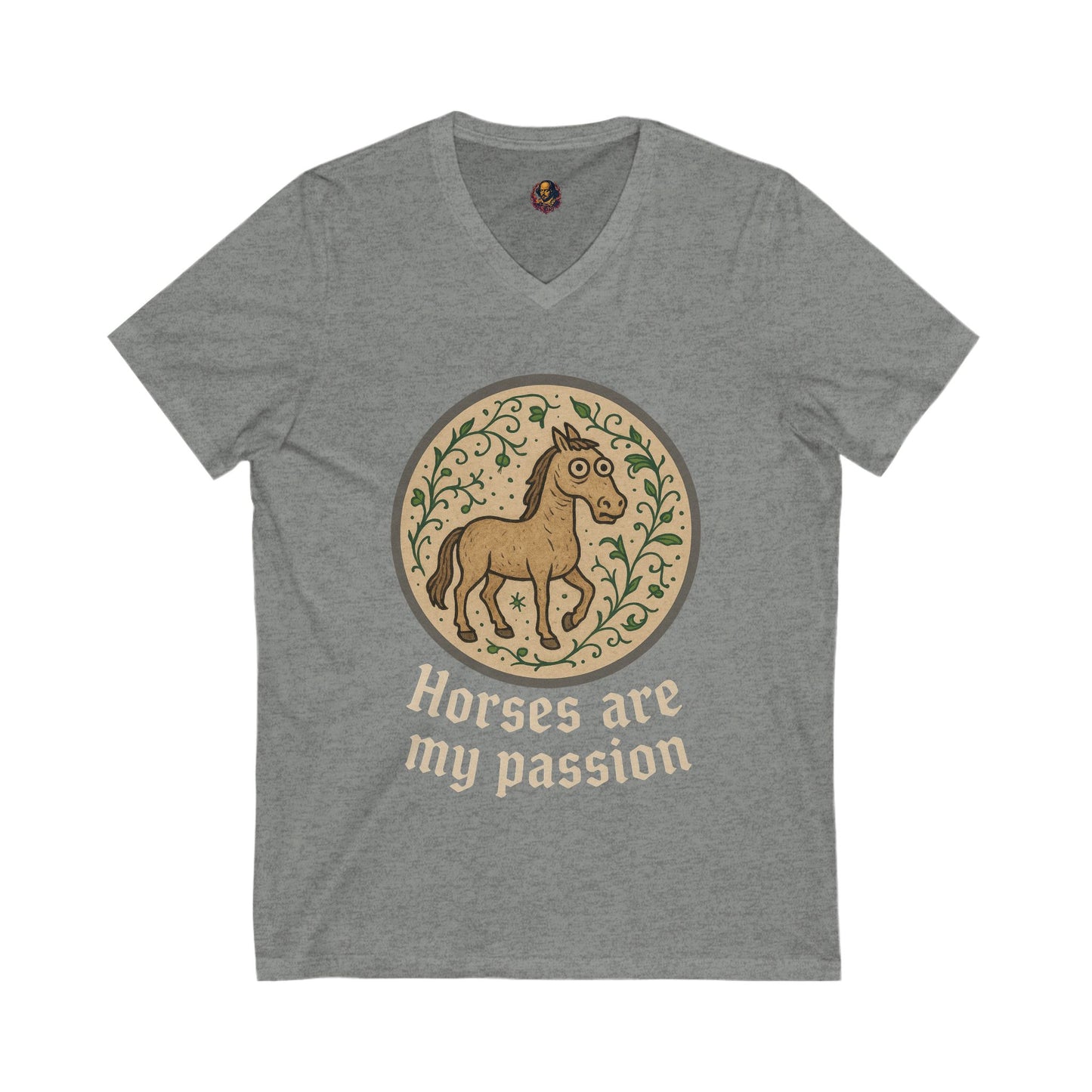 Horses are my Passion Unisex V-Neck Tee