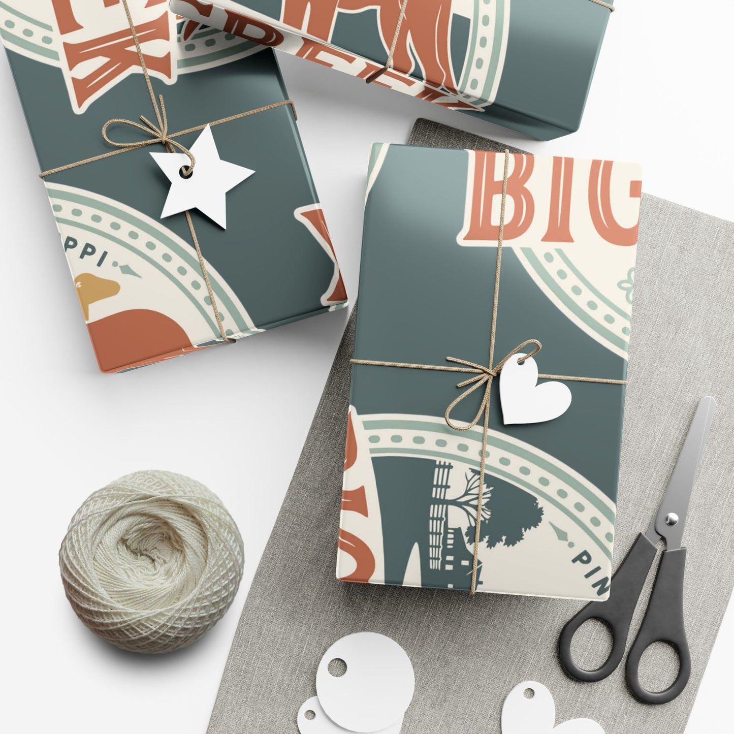 Big Creek Farm Gift Wrap Paper