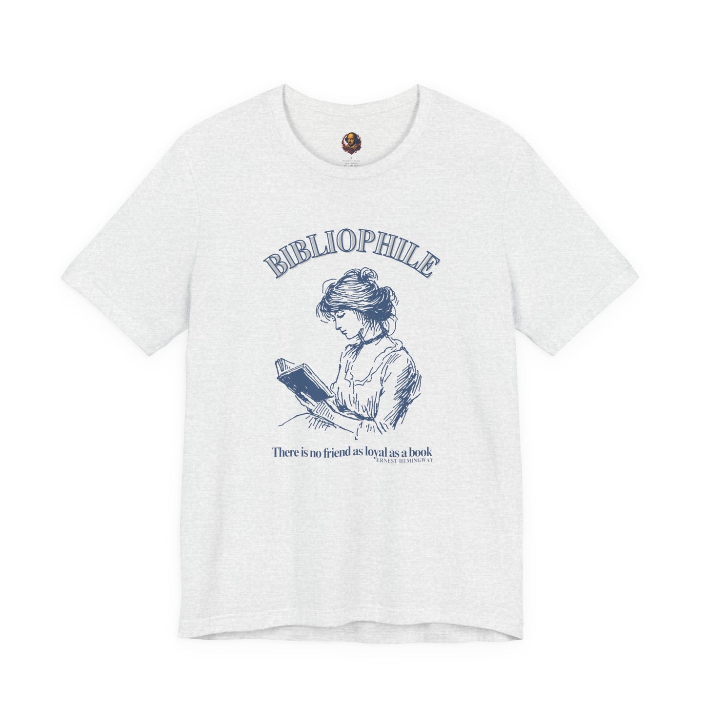 Bibliophile Unisex Tee - Alternate Shirt Type