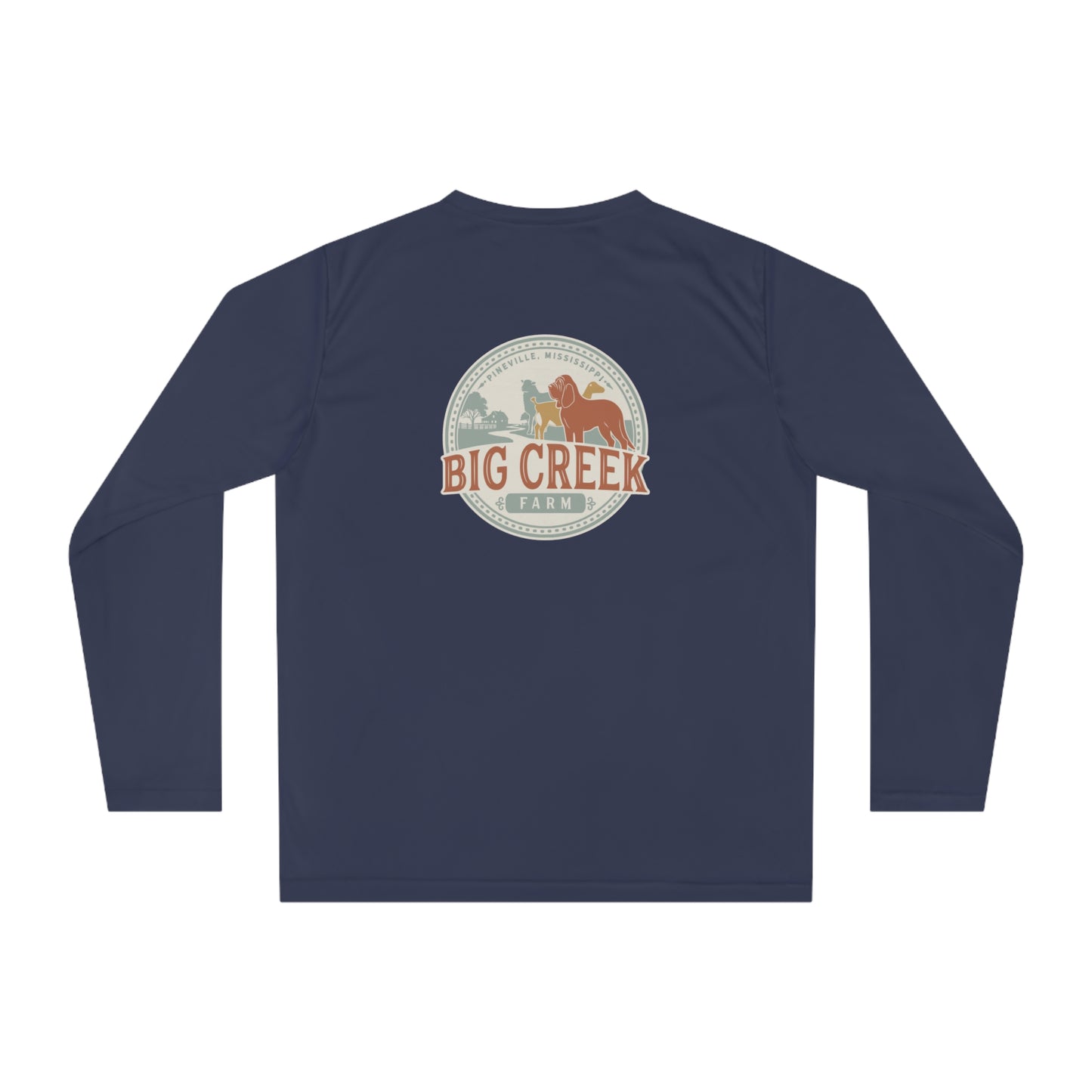 Big Creek Farm Unisex Performance Long Sleeve Shirt
