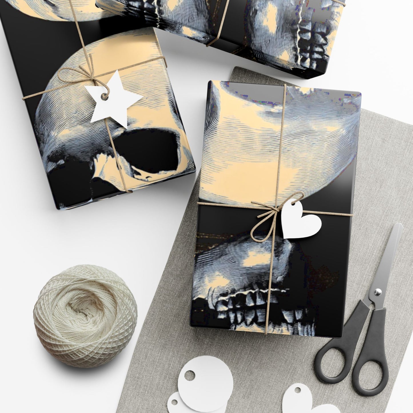 Skull Gift Wrap Paper