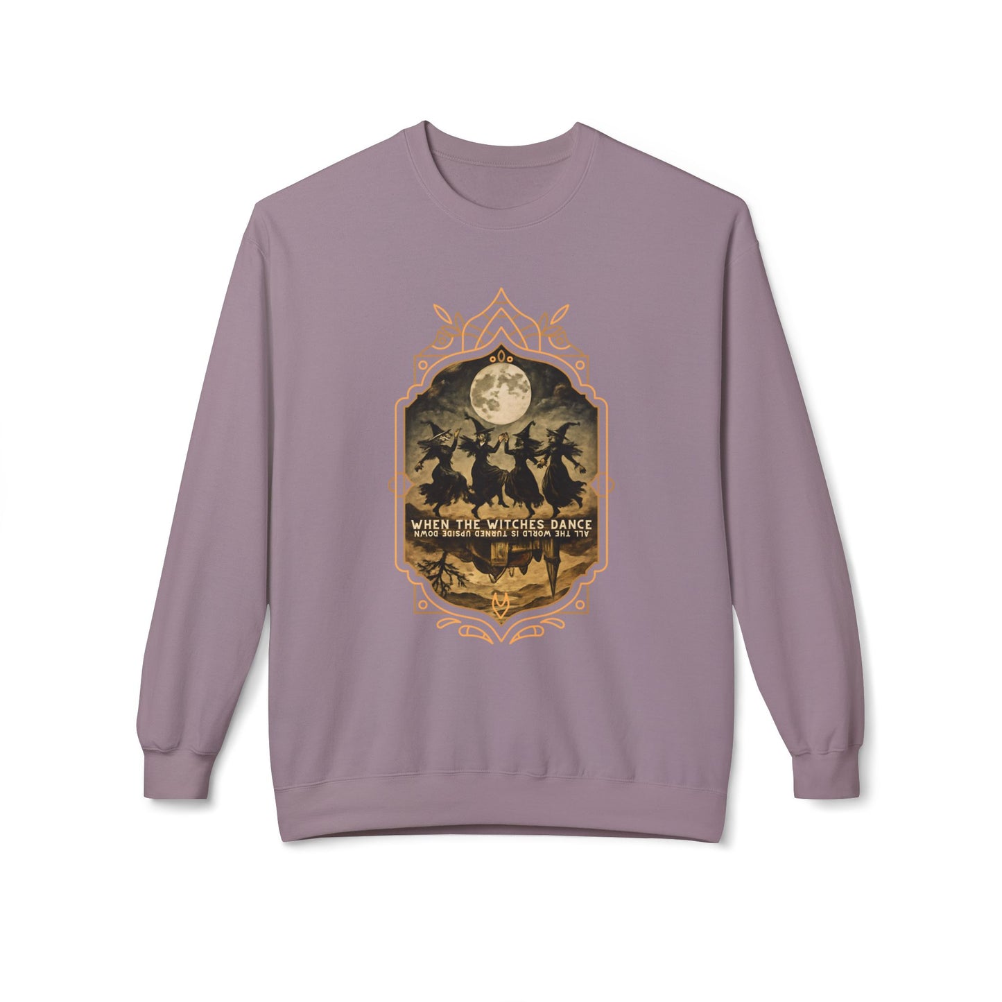 When the witches dance, all the world is turned upside down Unisex Long Sleeve Tee