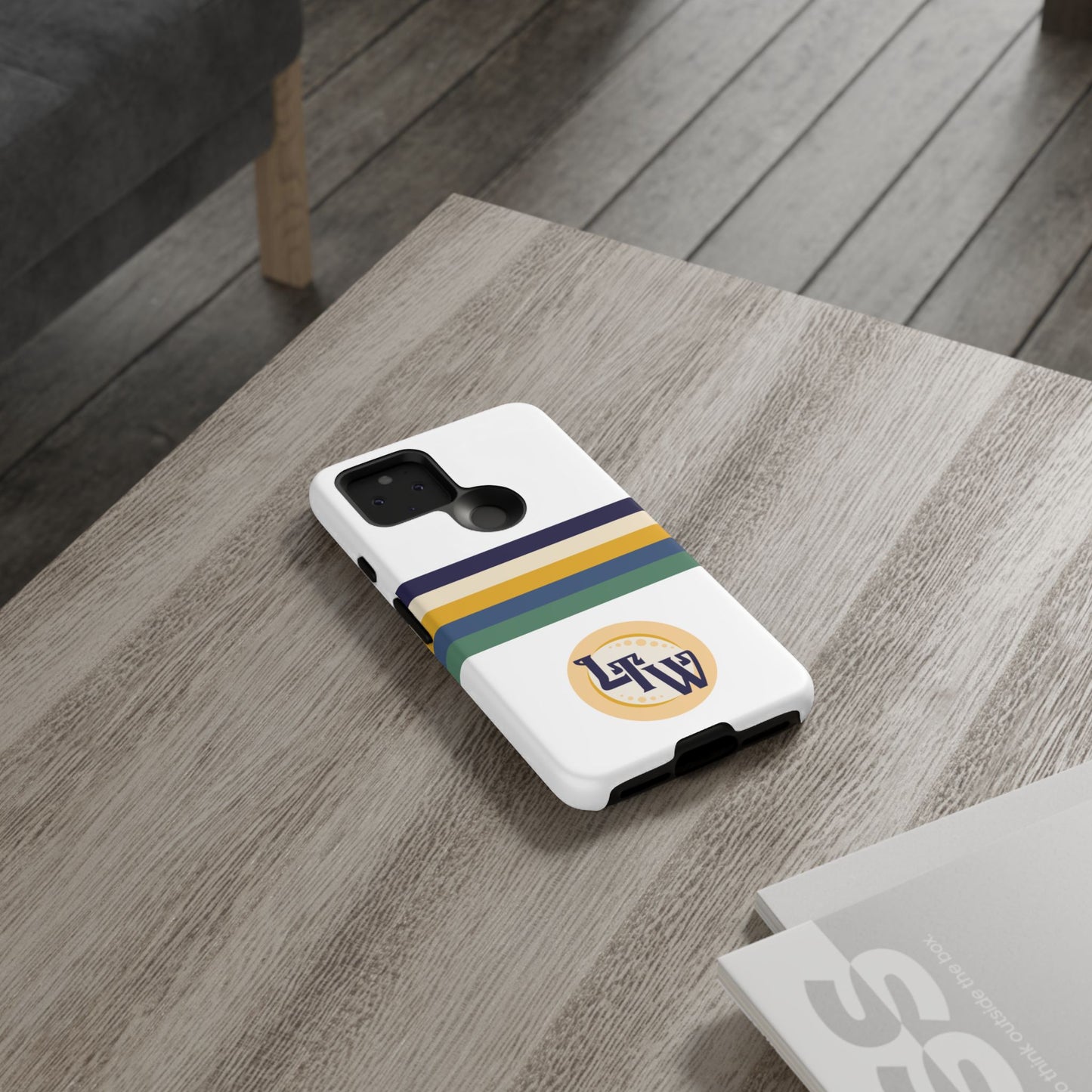 LTW Color Stripe and Monogram Tough Phone Case - Google Pixel