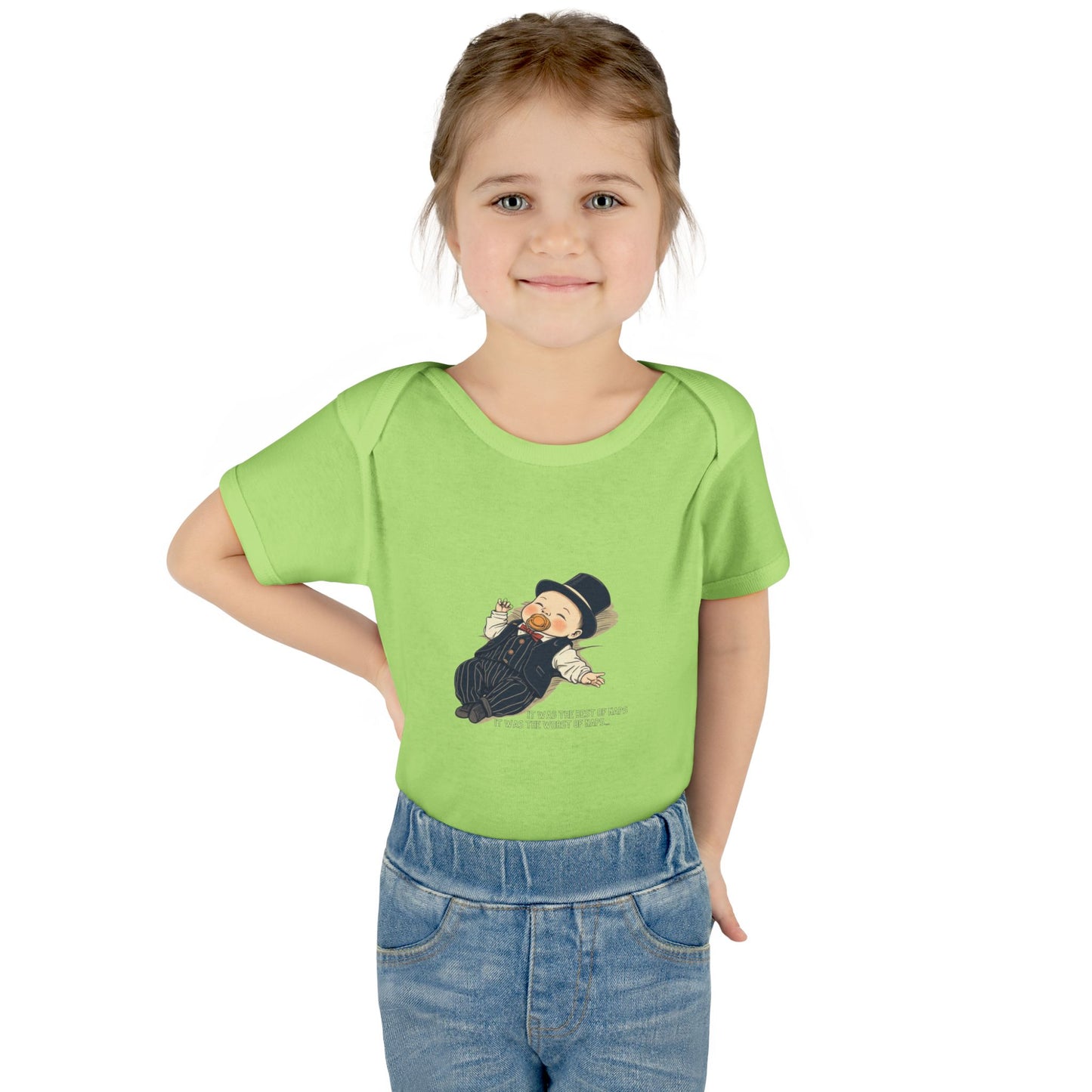 Little Dickens Words Infant Onesie