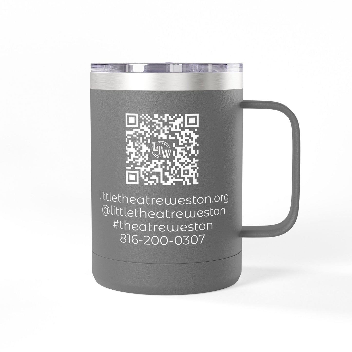 LTW 15oz Coffee Tumbler (White Logo)
