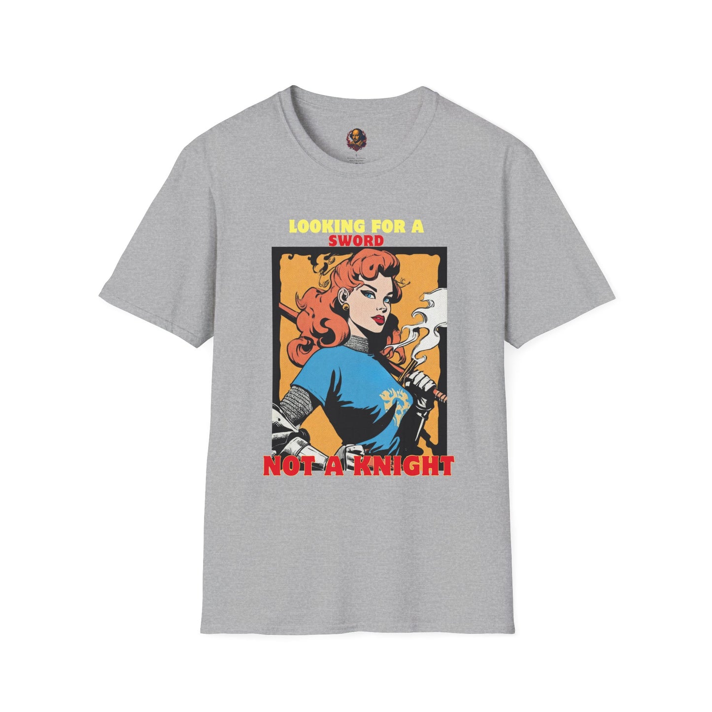 Looking for a Sword not a Knight Unisex Tee