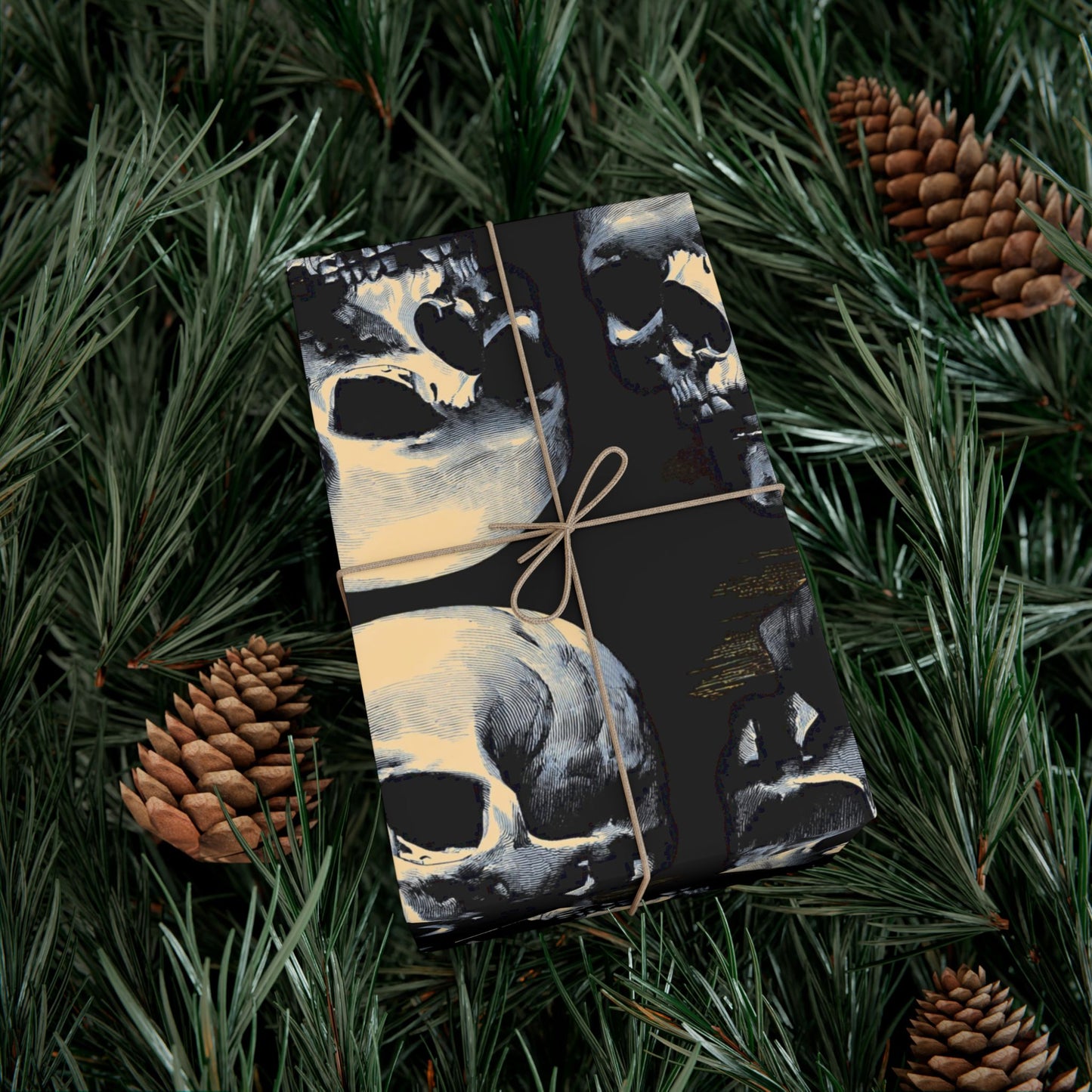 Skull Gift Wrap Paper