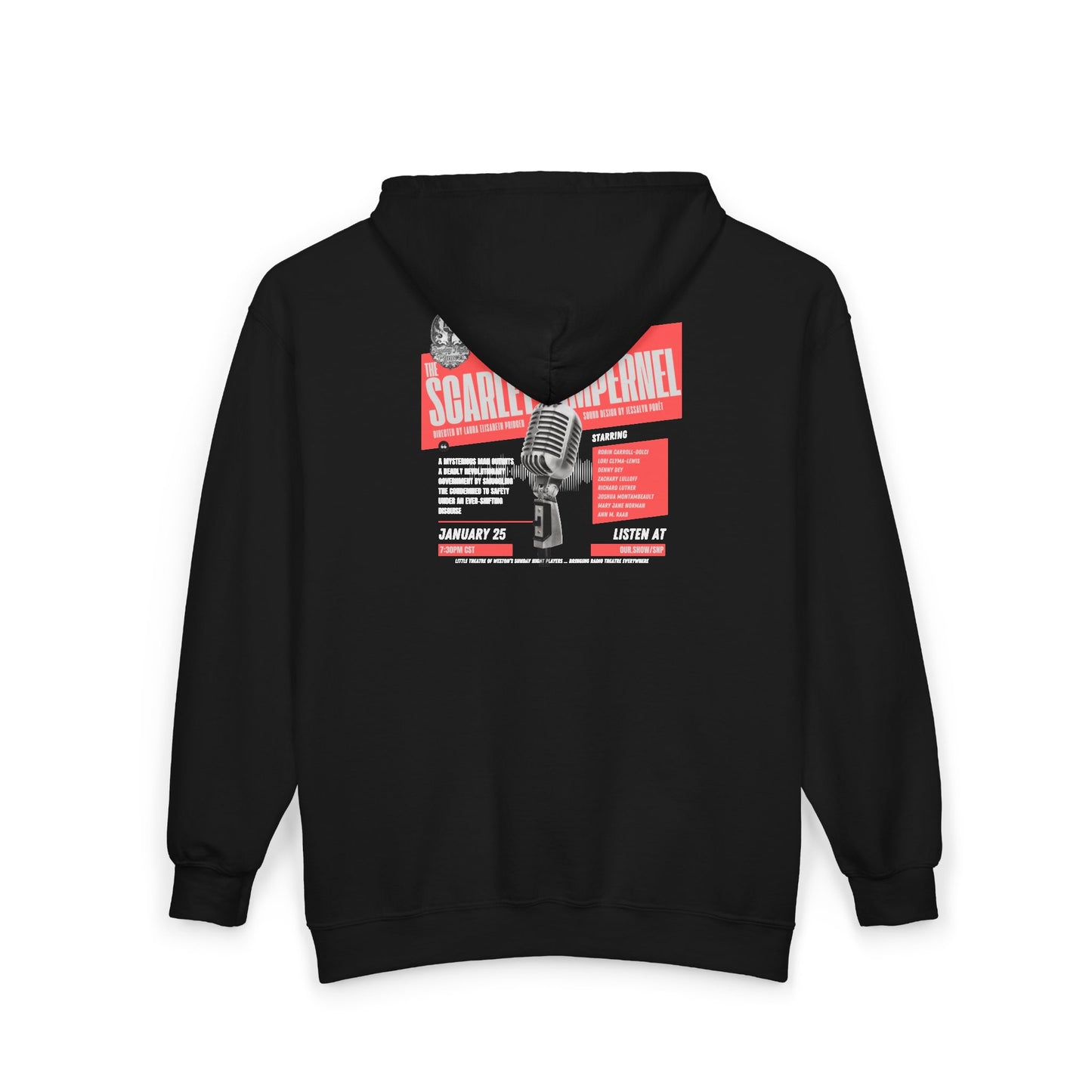 2026 SNP Scarlet Pimpernel Unisex Zipper Hoodie