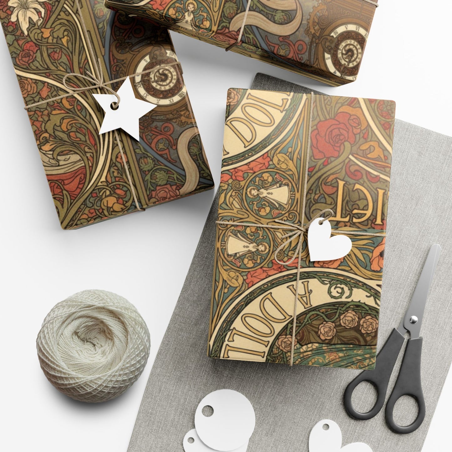 Art Nouveau Classics Gift Wrap Paper