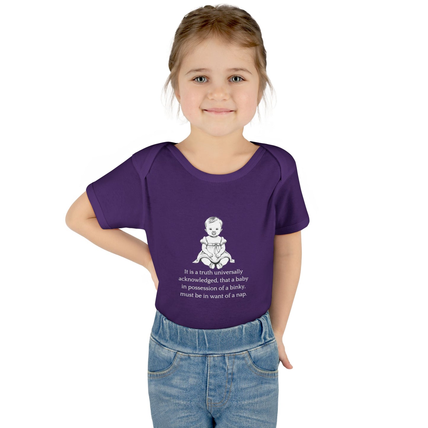 Little Jane Words Infant Onesie