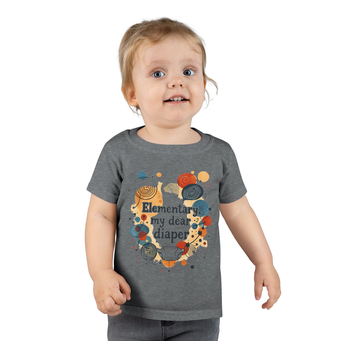 Elementary, My Dear Diaper Toddler Tee