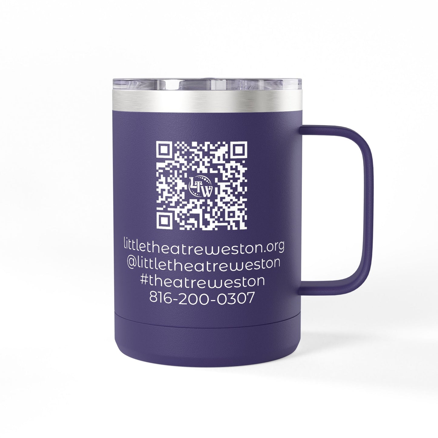 LTW 15oz Coffee Tumbler (White Logo)