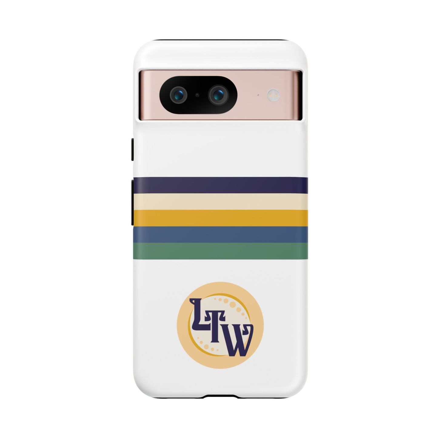 LTW Color Stripe and Monogram Tough Phone Case - Google Pixel