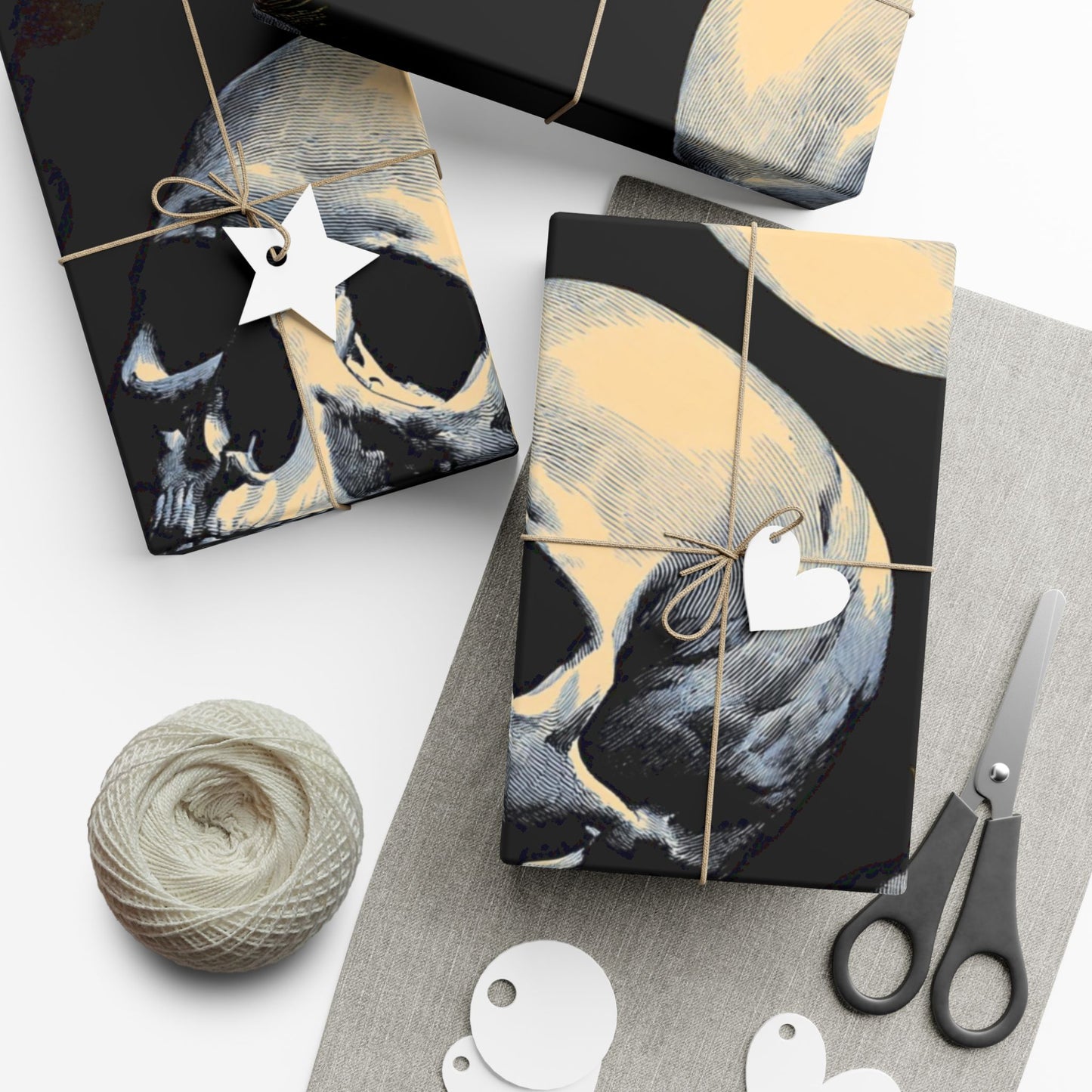 Skull Gift Wrap Paper