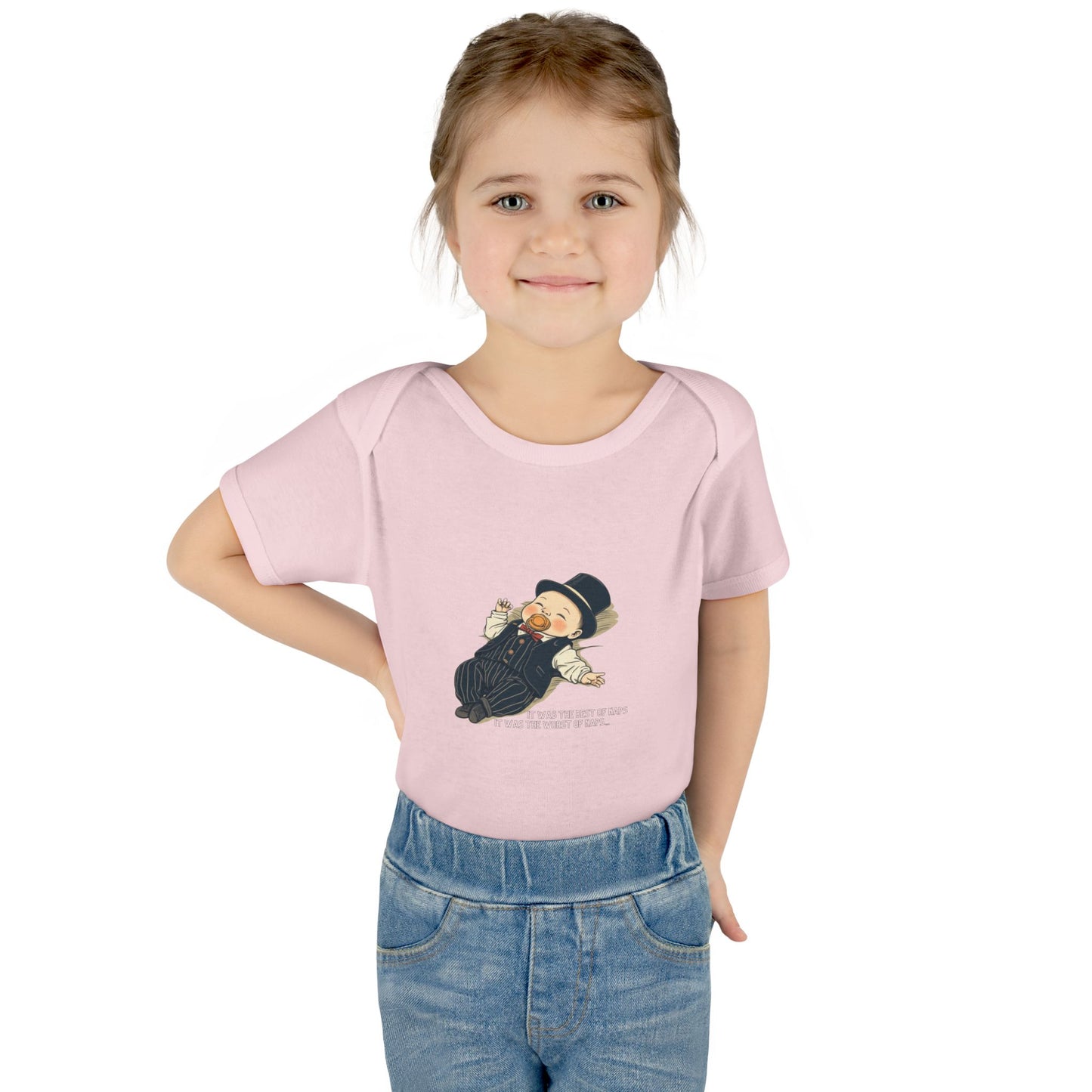 Little Dickens Words Infant Onesie