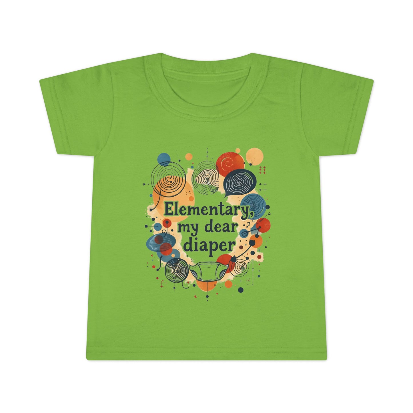 Elementary, My Dear Diaper Toddler Tee