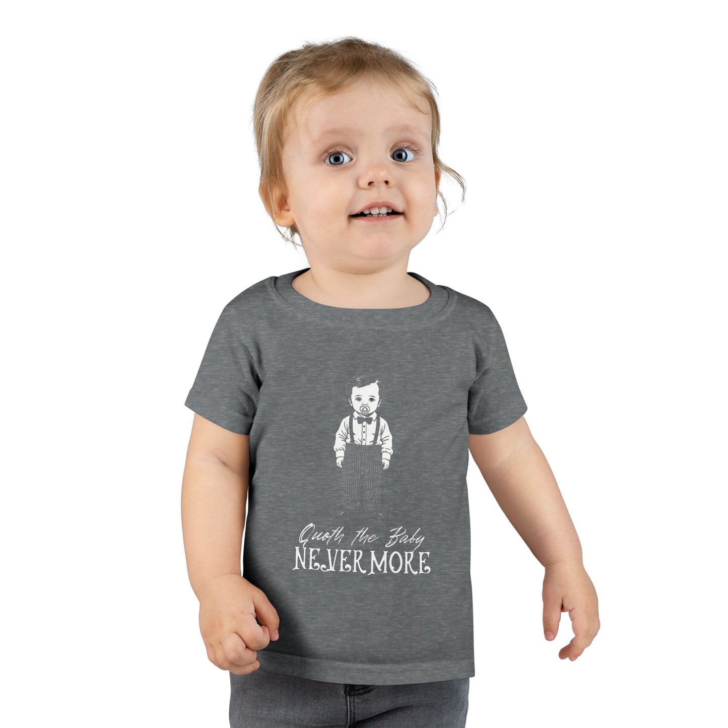 Little Edgar Words Toddler Tee