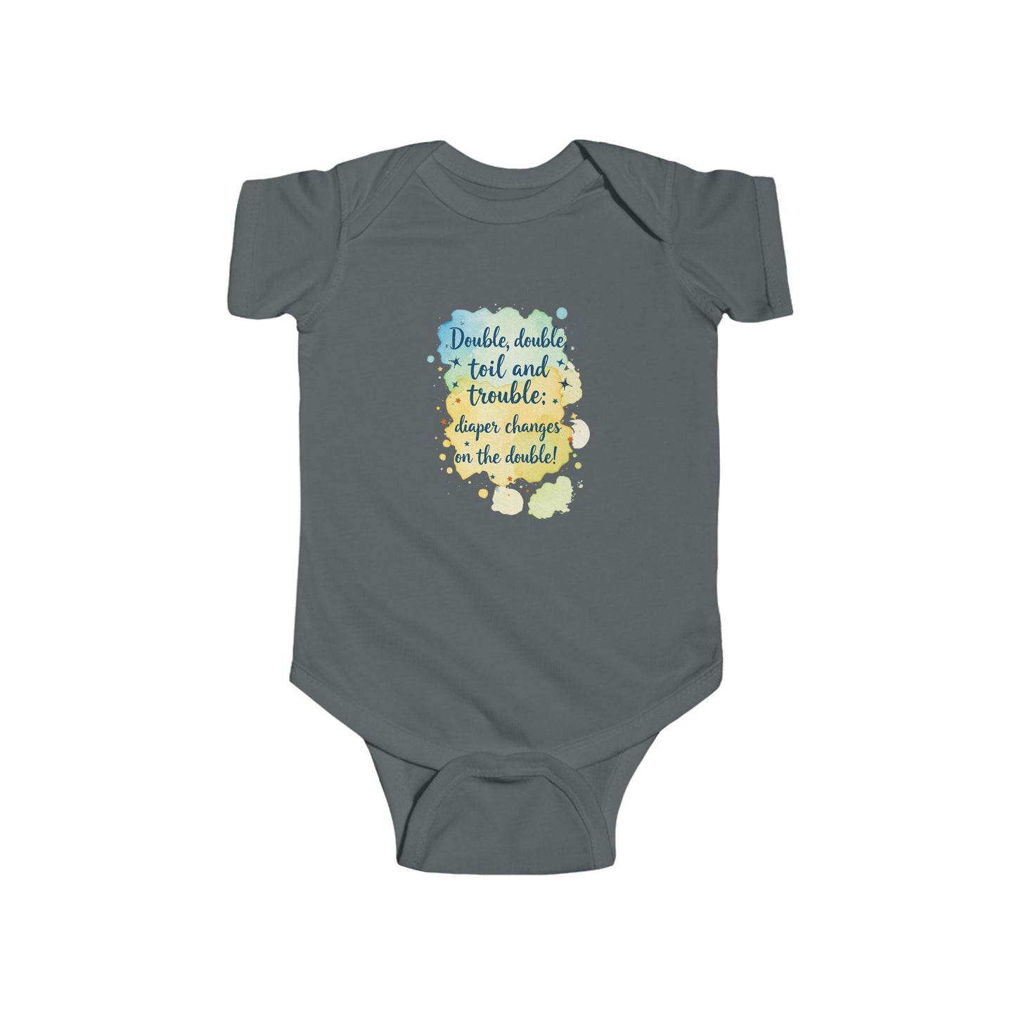 Double Double Toil and Trouble Infant Onesie