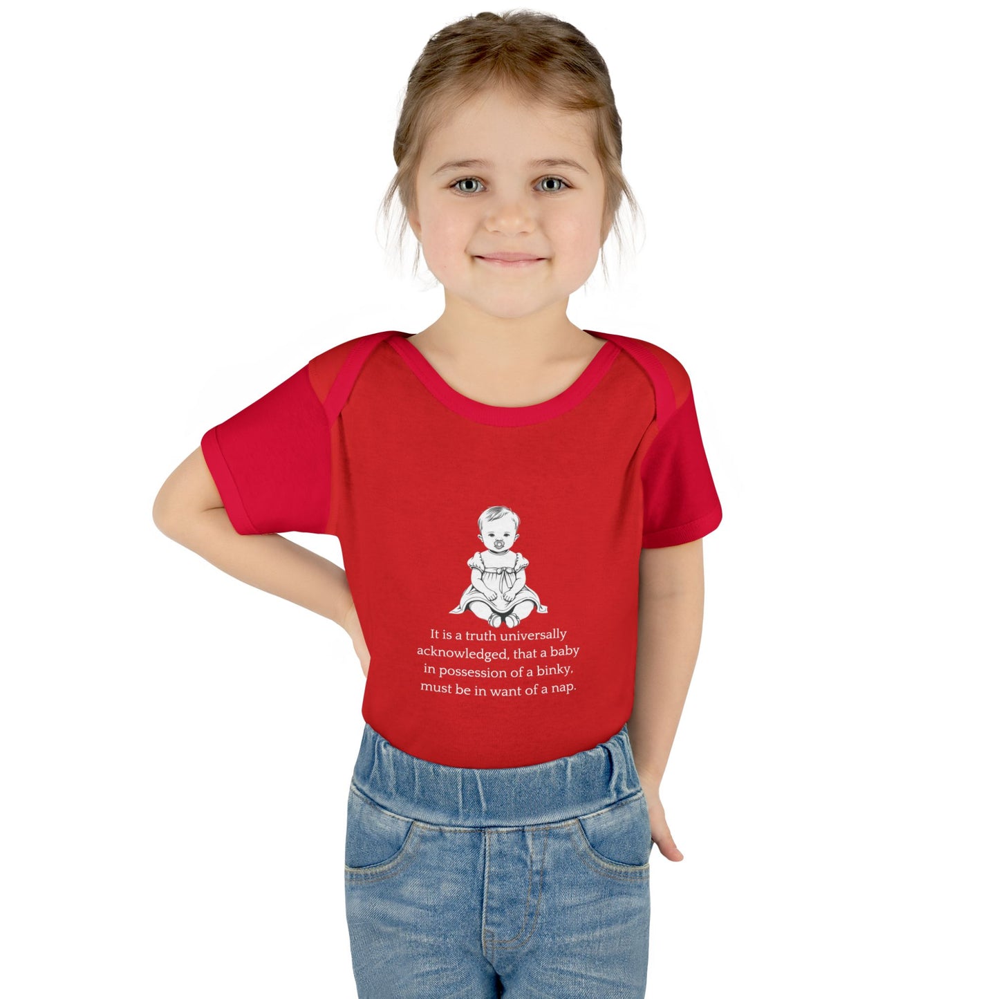 Little Jane Words Infant Onesie