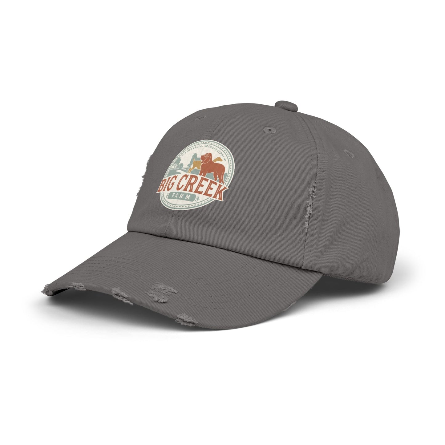 Big Creek Farm Unisex Distressed Cap
